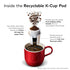 The Original Donut Shop Coffee K-Cup Pod, 80-count